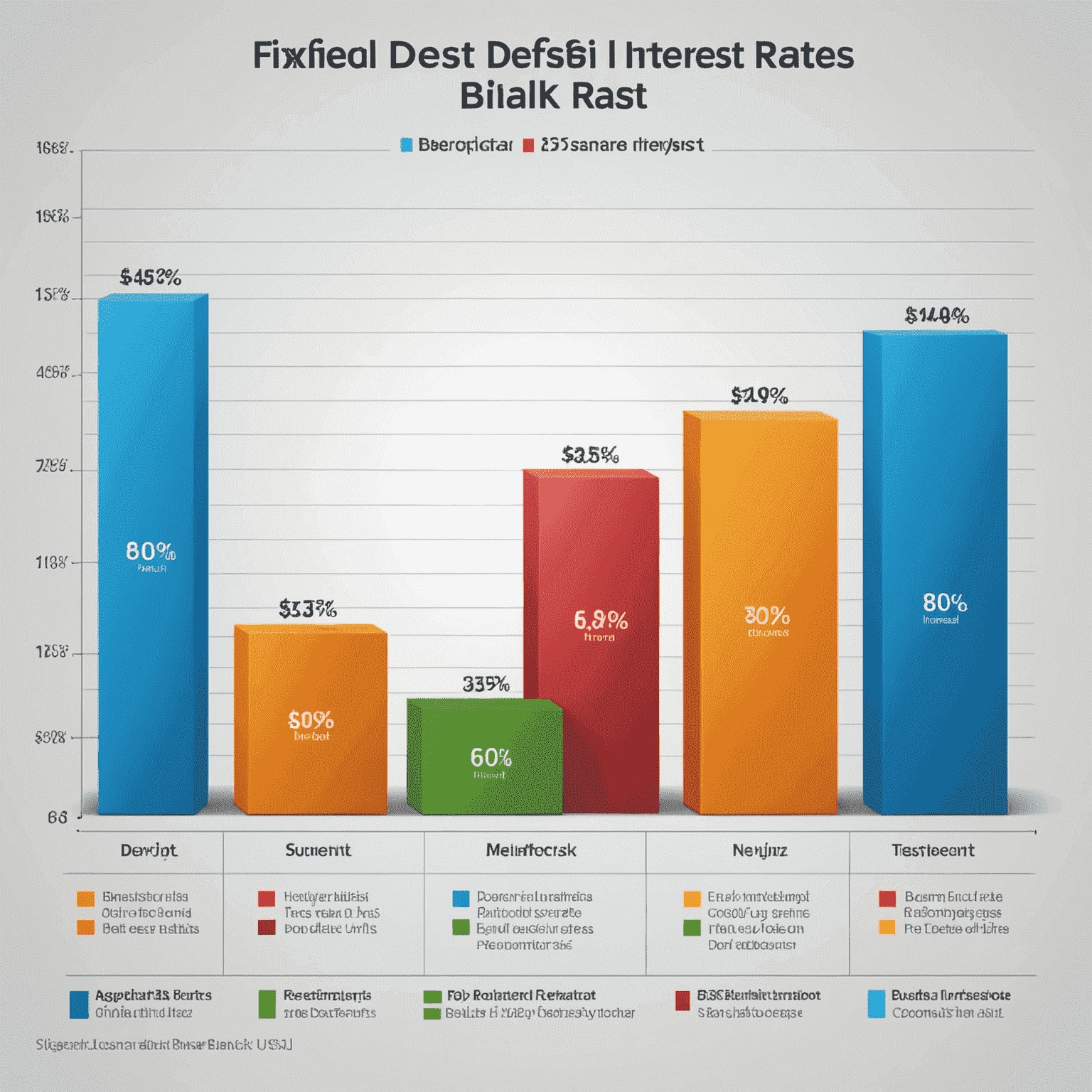 Grafik mit verschiedenen Banken und ihren Festgeldzinssätzen im Vergleich